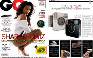 GQ Magazine BoomCase Instagram Camera Portugal sharam diniz model
