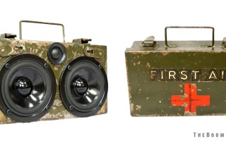 First Responder boomCase Vintage Army First Aid Kit