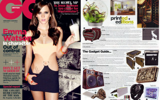 GQ May Emma Watson BoomCase UK British Sexy Girl Harry Potter